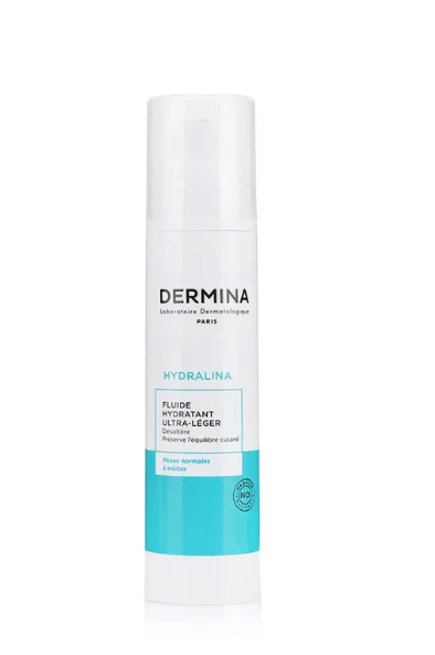 Dermina Hydralina Ultralight Moisturizing Fluid 50 Ml